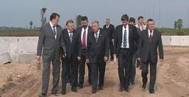 Осмотр стройки ДВ полпредство