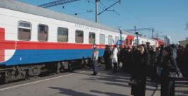 Прибытие поезда здоровья в Хабаровск пресс-служба ДВЖД